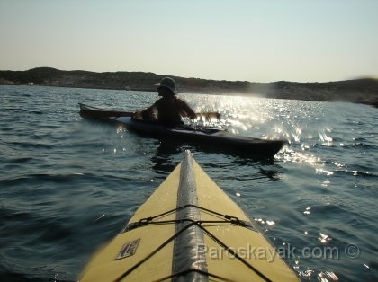 Folding Kayaks in Antiparos, Greece